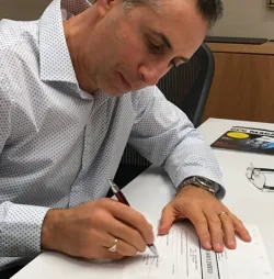 Signing the Paper Work to Sell My Business 